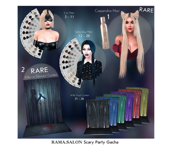 RAMA.SALON - Cassandra Hair 'EXCLUSIVE' Rezz Me RARE