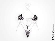 ROULY :: "Sugar Beach" Bikini - "Zebra"