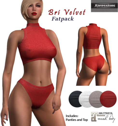 [Xprs] - Bri Velvet Fatpack Maitreya