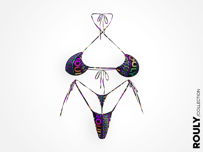 ROULY :: "Sugar Beach" Bikini - "NeoGoddess"