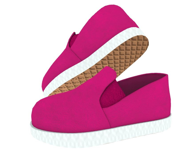 @BB@ Slip Ons - Hot Pink