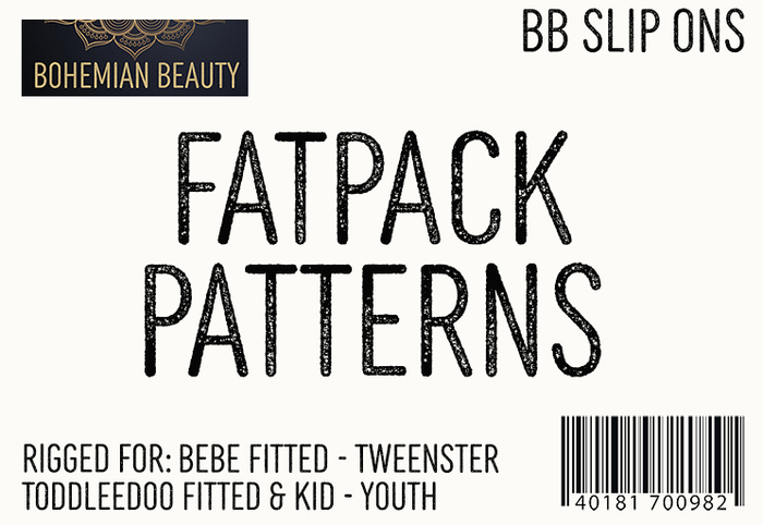 @BB@ Slip Ons - FATPACK Patterns