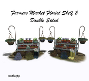 Farmers Market Florist Shelf2 double 