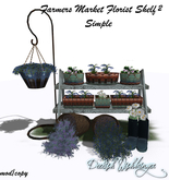 Farmers Market Florist Shelf2 simple