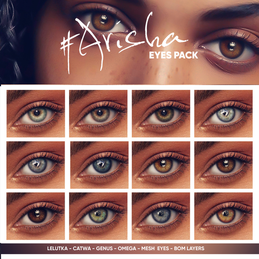 --- //// PUMEC  - ARISHA - EYES PACK //// ---
