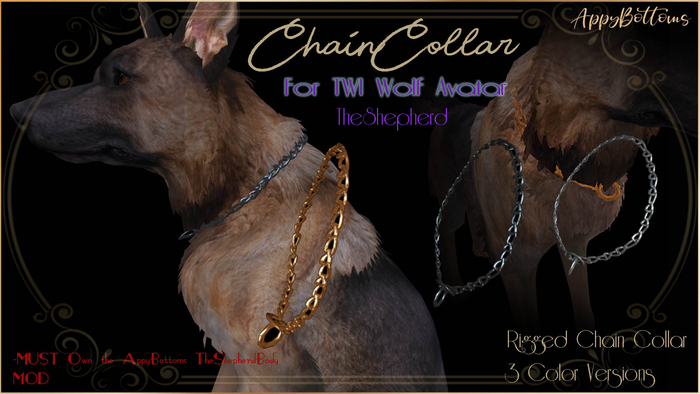 :AppyBottoms: ChainCollar -TheShepherd