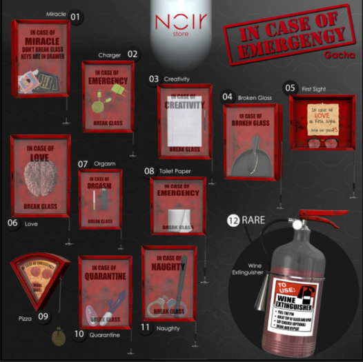 :::NOIR::: In Case of Emergency - 9