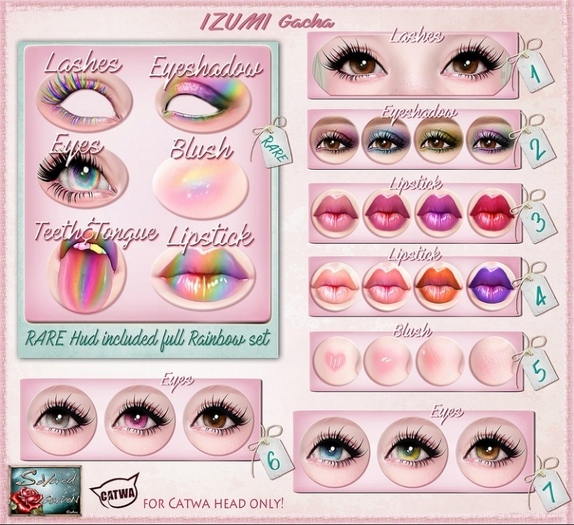 .:.*{ S.G }*.:. RARE - Raimbow  Applier - Catwa - HUD