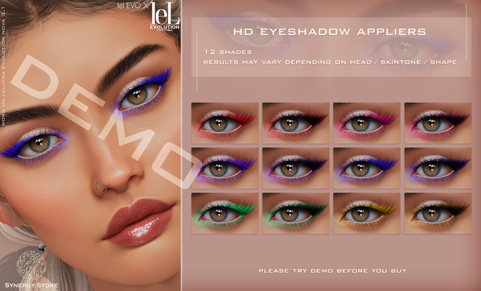 DEMO [SYN] - HD Eyeshadow Perth LELUTKA EVO/EVO X