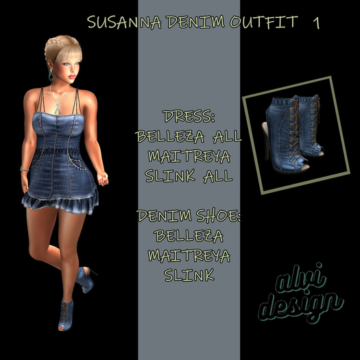 SUSANNA DENIM OUTFIT  1 [add me]
