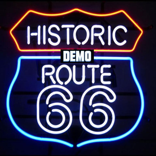 RT 66 neon 3 DJSD