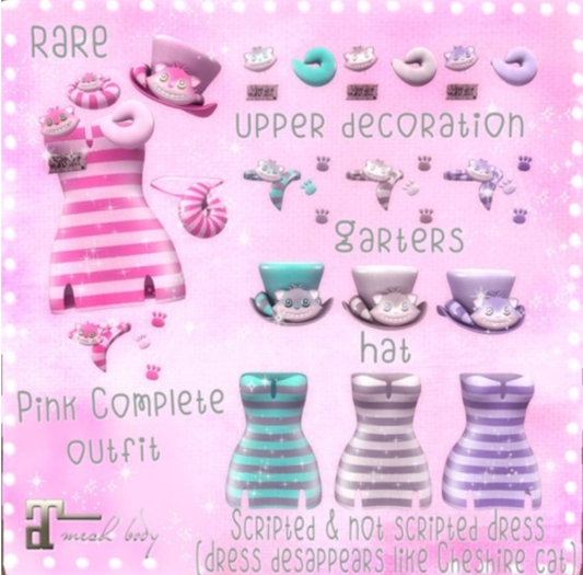 * Mad Cat * Grey Upper Decoration