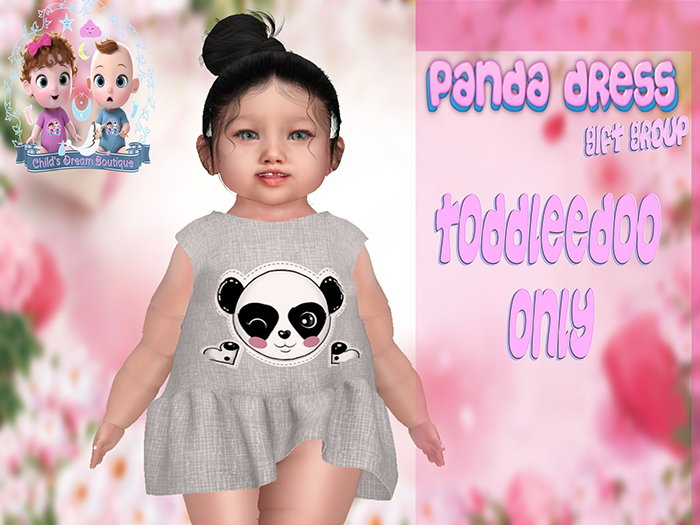 {CDB}Panda Dress-Group Gift-TD{Add To Unpack}