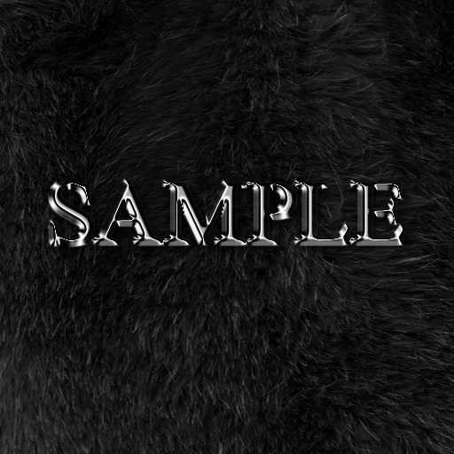 Zoy Texture [ Gorgeous Fur 02 ] Black