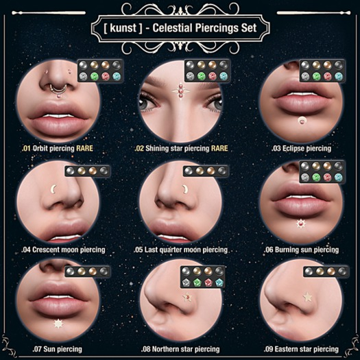 .08 [ kunst ] - Northern star piercing