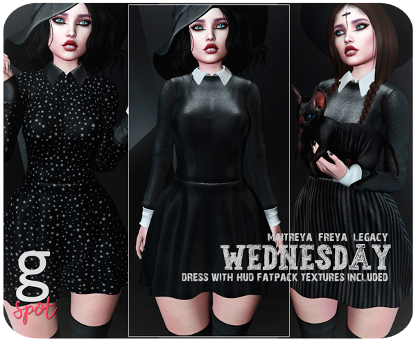 Witch In A Box // Wednesday Dress