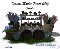 Farmers Market Florist Shelf1 single
