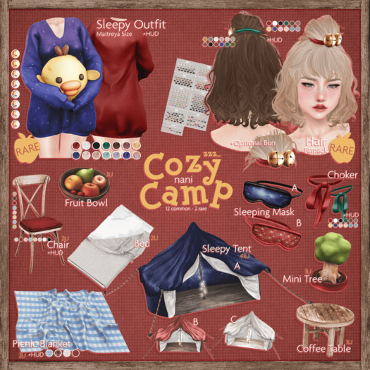 nani - cozy camp - coffee table