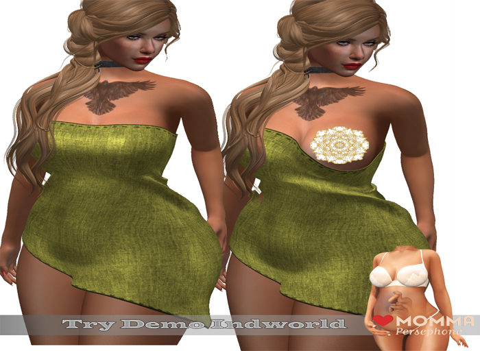 !!! Revna !!!LoveMomma Short Camisk Yellow