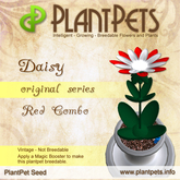 PlantPet Seed [Daisy *Original Red Combo*rare Release Year 2010