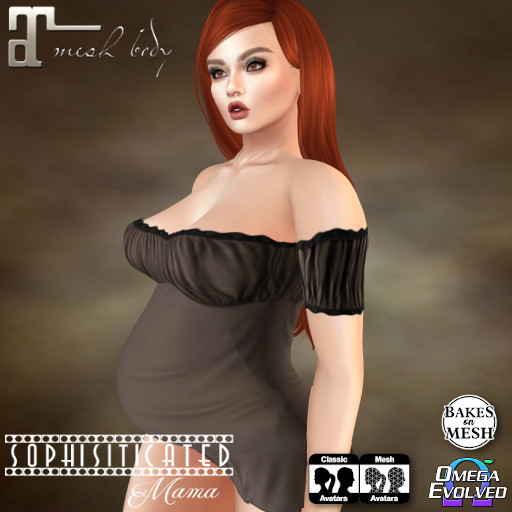 *SM* Omega Maternity Applier Cay Top Tan