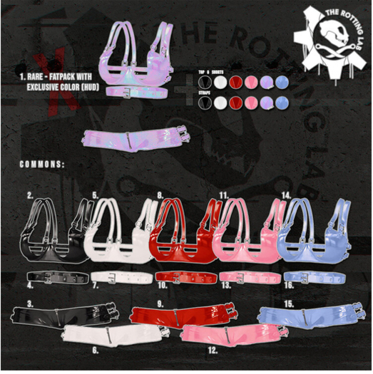 . The Rotting Lab . 13 . Helena Waist Belt [Pink]