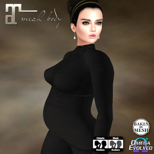 *SM* BoM Agnes Outfit - Black