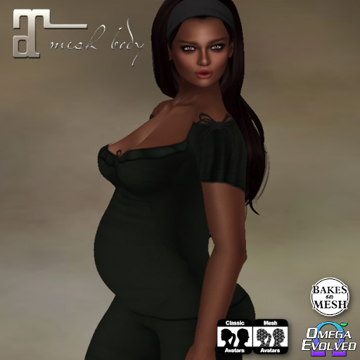 *SM* Omega Maternity Elise HUD - Green