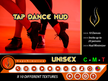 Second Life Marketplace - Bento Tap Dancing animations hud