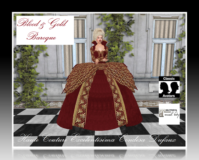 Blood&Gold 2 Dress Baroque