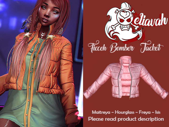 Eliavah ~ Ficcheh Bomber [ROSEGOLD]