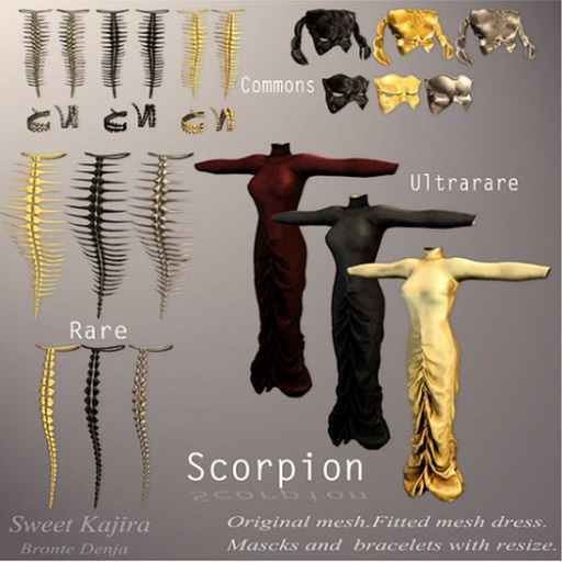 normal*Sweet Kajira*Scorpion Helmet Silver resize ( box)