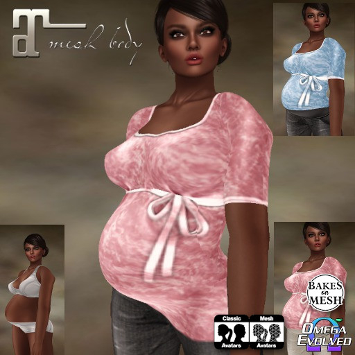 *SM* Omega Maternity  HUD - Eloise Denim