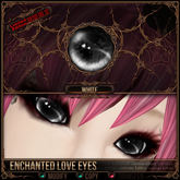 =^.^= Curious Kitties - [Limited Edition] Enchanted Love Eyes - White