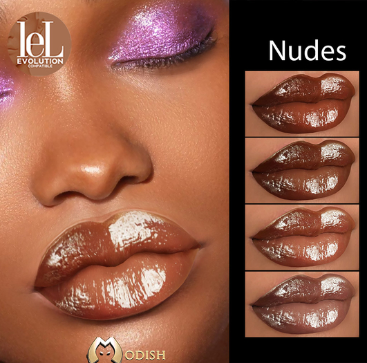::Modish:: Fierce [Nudes] LelutkaEvo -Lipstick set
