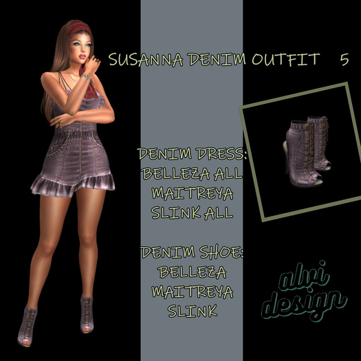 SUSANNA DENIM OUTFIT   5  [add me]