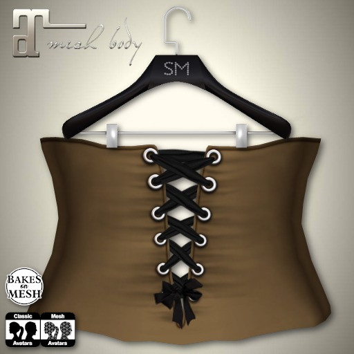 *SM* Legacy Applier + BoM Ivanka Corset Yellow