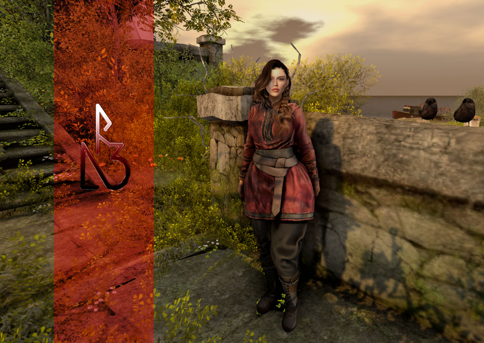 //R3D// Viking Tunic Einar - Red (wear me)