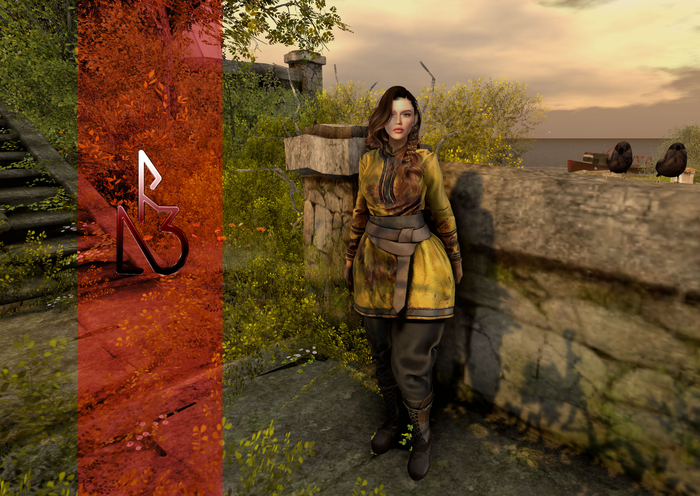 //R3D// Viking Tunic Einar - Yellow (wear me)