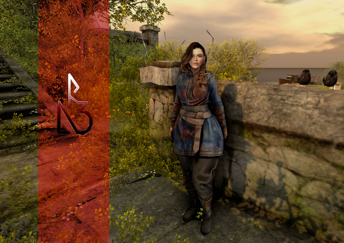 //R3D// Viking Tunic Einar - Blue (wear me)