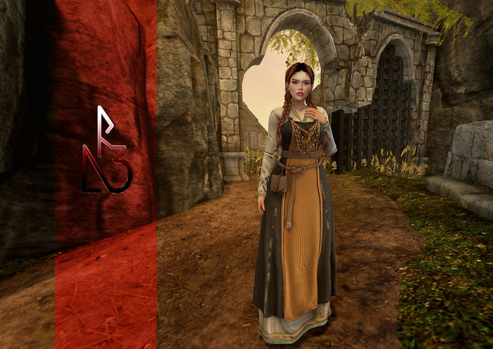 //R3D// Viking Dress Signy - FATPACK