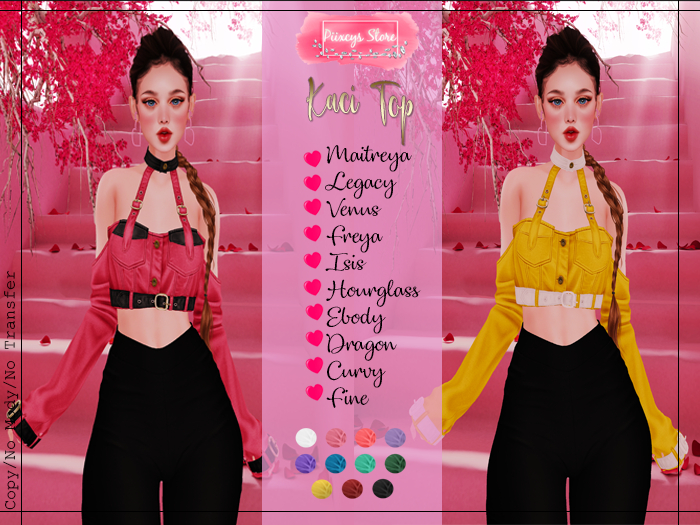 [Piixcys Store] Kaci Top