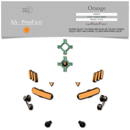 :::SOLE::: SA - Proof 2.0 (Orange)