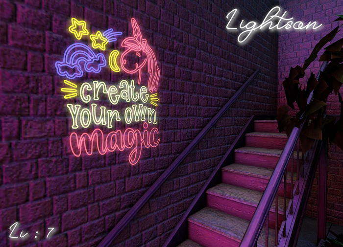 *Lightson* Create magic neon