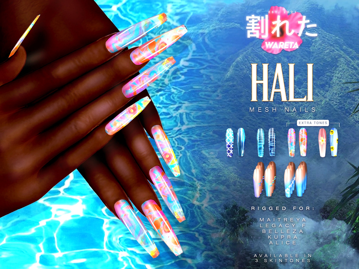 .WARETA. Hali Nails - Tone 02 (Add Me!)