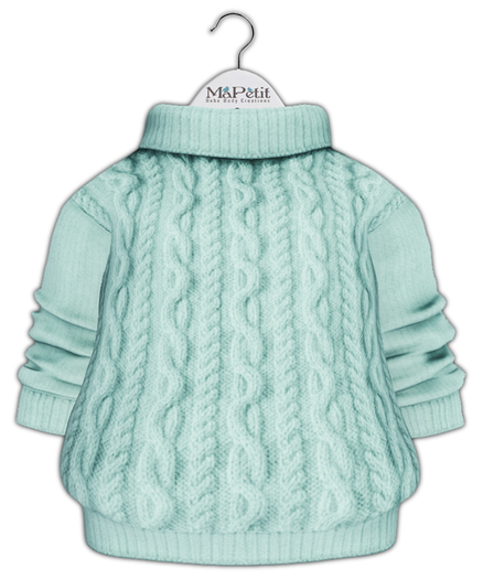 [M] Bebe T&Y Oversized Sweater (Fitted) - Pistachio