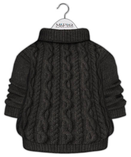 Second Life Marketplace M Bebe T Y Oversized Sweater Fitted Noir Second Life Marketplace M Bebe T Y Oversized Sweater Fitted Noir