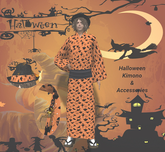 Halloween Kimono set Box