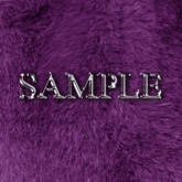 Zoy Texture [ Gorgeous Fur 03 ] Purple
