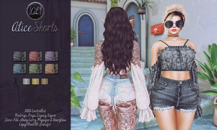 [QE] Alice Shorts -Dark-
